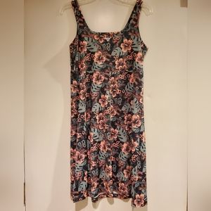 Columbia Tropical Floral PFG Dress NWOT